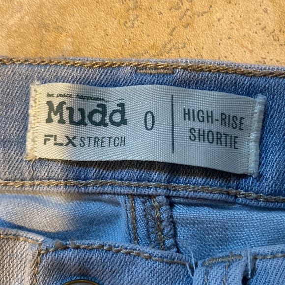 High Rise Ripped Shorts - Picture 3 of 5